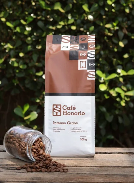 Café Honório Intenso Especial 100% Arábica Torrado em Grãos 500gr