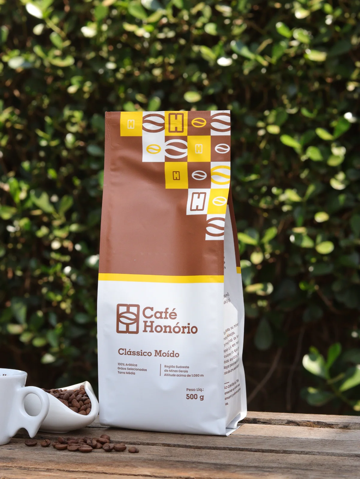 Café Honório Intenso Especial Torrado Moído 500gr